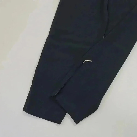 Ted Baker Black V-Neck Jumpsuit Size 1 Sparkle Ossia Pant Trim Strappy - Picture 11 of 12